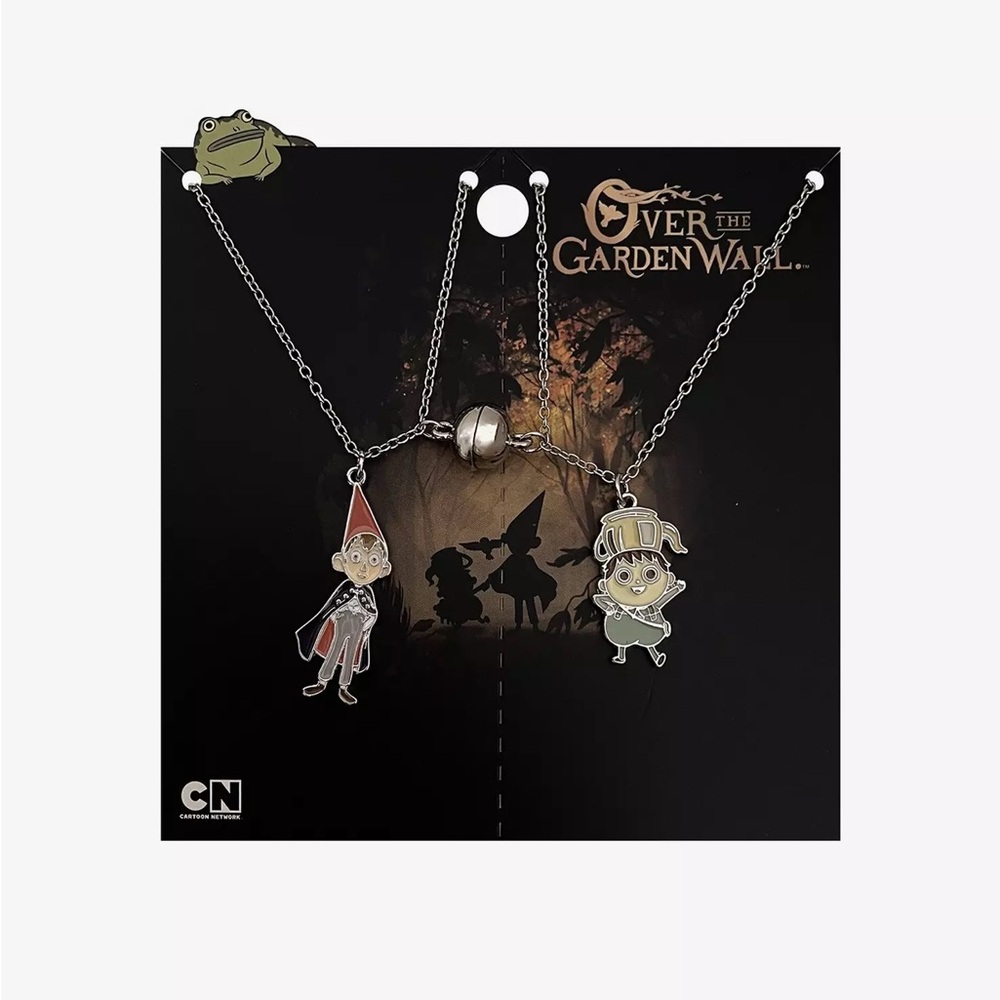 Over The Garden Wall Wirt & Greg Magnetic Best Friend Necklace Set Hot Topic‎